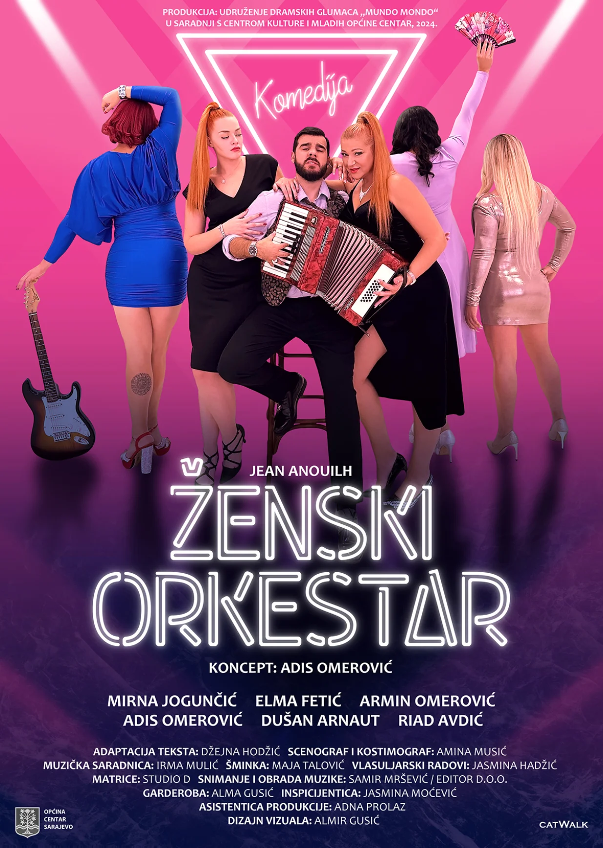 Ženski orkestar, predstava nastala u produkciji Udruženja dramskih glumaca "Mundo Mondo"/