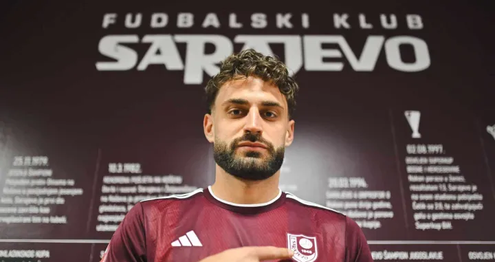 Karlo Butić je novi napadač Bordo tima (FOTO: FK Sarajevo)