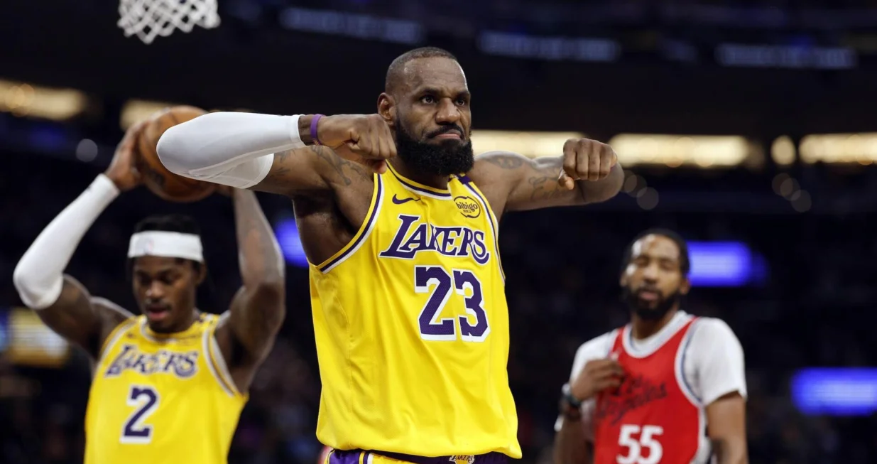 lebron james lakers clippers