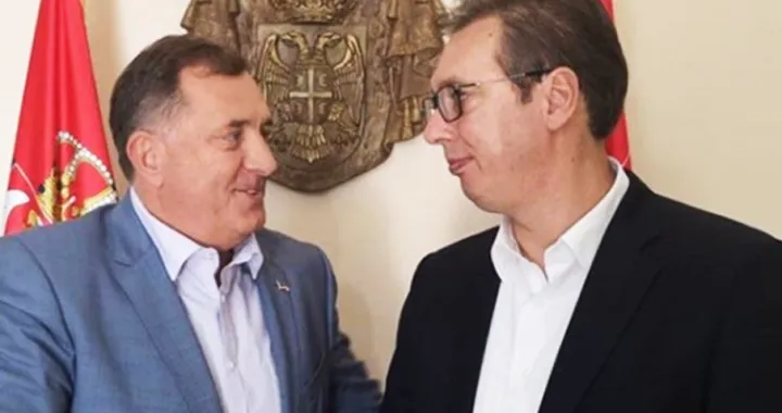 Dodik i Vučić/