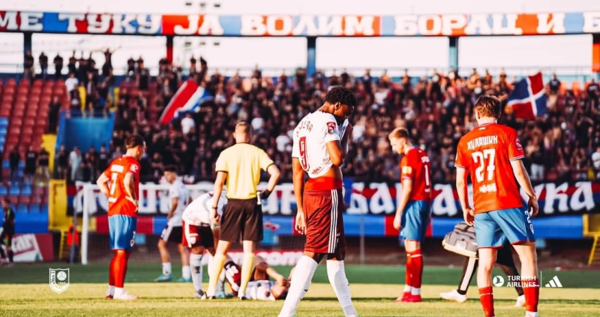 FK Borac Banja Luka - FK SarajevoFrano JelićRenan OliveiraEnver KulašinNikola Srećković