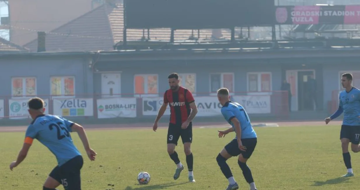 FK Sloboda - Tuzla City prijateljska utakmica