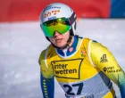 04 February 2025, Austria, Saalbach-Hinterglemm: Alpine Skiing, World Championships, Downhill, Ladies, First Training, Elvedina Muzaferija from Bosnia and Herzegovina. Photo: Jens B?ttner/dpa Photo: Jens B?ttner/DPA