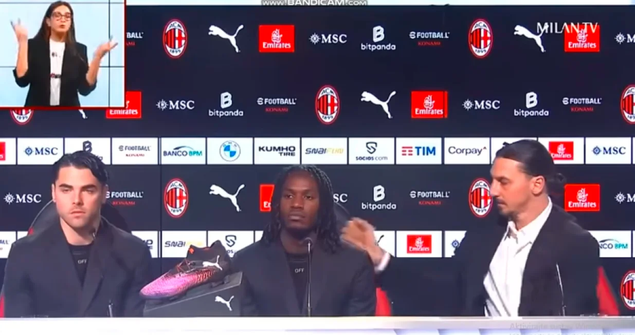 FOTO: Screenshot/AC Milan