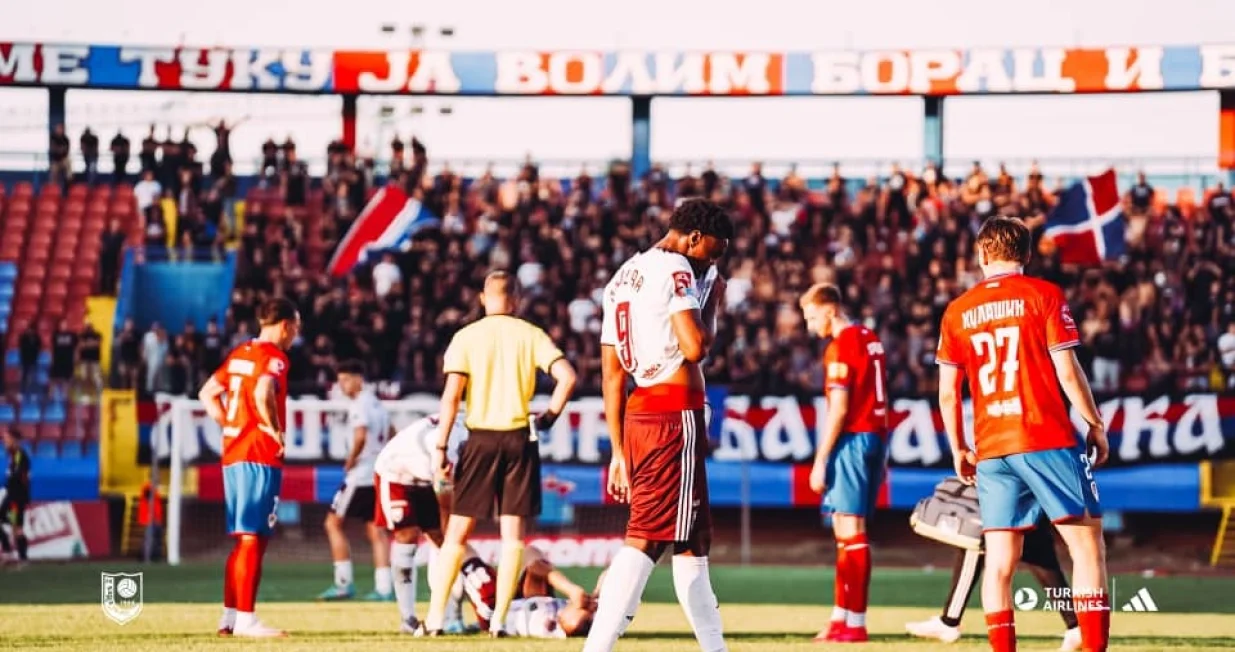 FK Borac Banja Luka - FK SarajevoFrano JelićRenan OliveiraEnver KulašinNikola Srećković