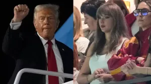 donald trump, taylor swift, super bowl/Screenshot