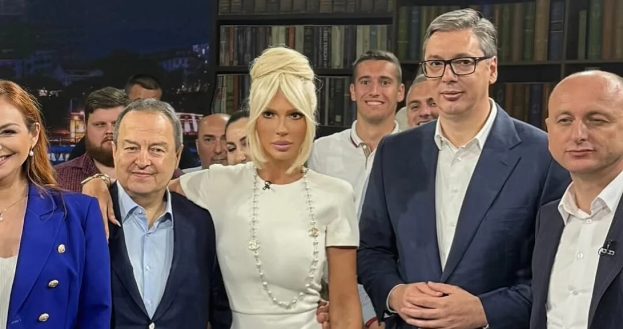 Ivica Dačić, Jelena Karleuša, Aleksandar Vučić/Facebook