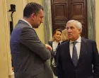 Elmedin Konaković i ministar vanjskih poslova Italije Antonio Tajani/