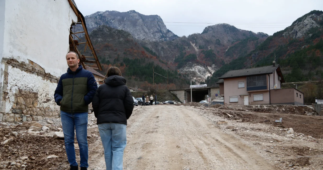 Protesti Donja Jablanica/Damir Deljo