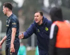 11.02.2025., Gradski stadion, Bjelovar - SuperSport Hrvatski nogometni kup, osmina finala, NK Bjelovar - GNK Dinamo.Arber Hoxha, trener Fabio Cannavaro Photo: Luka stanzl/PIXSELL