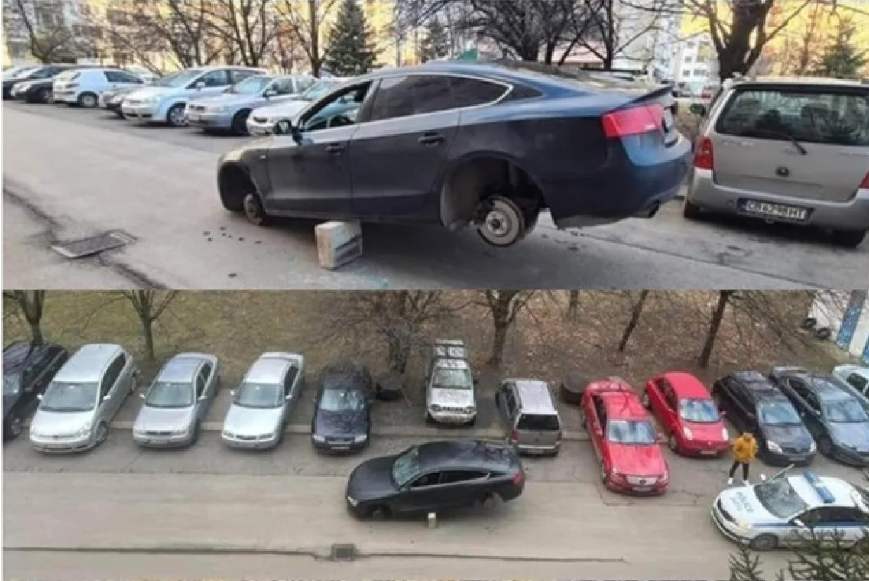 Vozač skupog Audija blokirao je vozila na parkingu, pripremili su mu osvetu koju će dugo pamtiti//