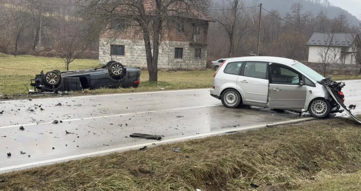 Jezivi prizori na mjestu nesreće/MZ Konjević Polje/Facebook/