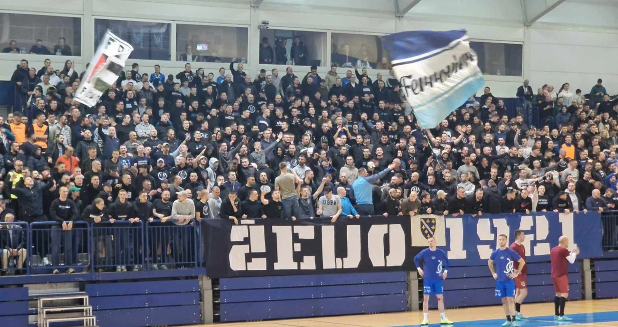 Futsal utakmica između Željezničara i Sarajeva 