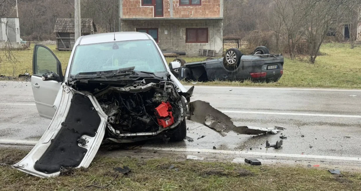 Jezivi prizori na mjestu nesreće/MZ Konjević Polje/Facebook/