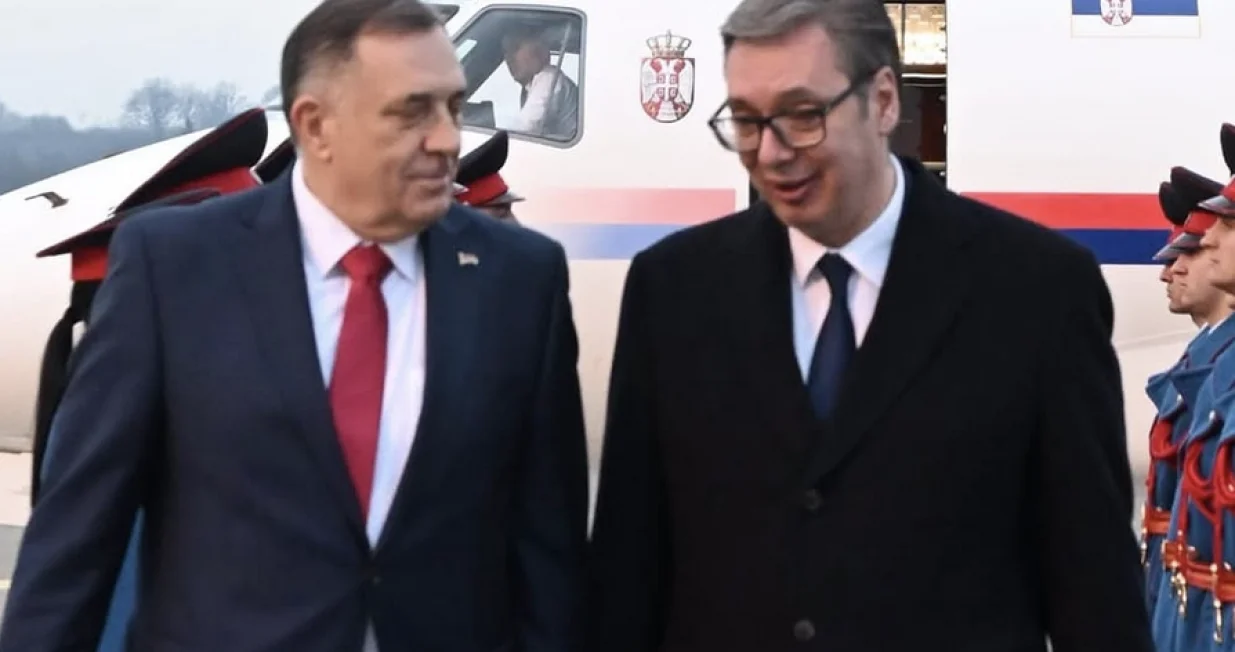 Dodik i Vučić u Banjoj Luci/Aleksandar Vučić