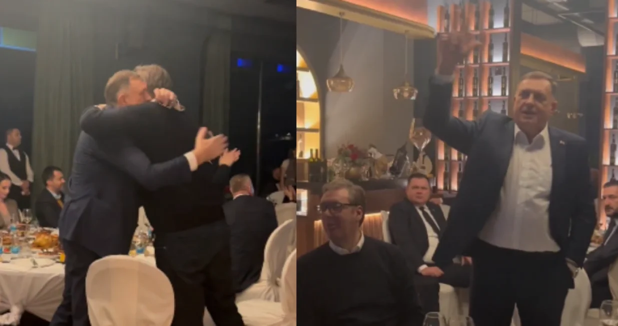 Dodik i Vučić (FOTO: Screenshots/Kolaž)