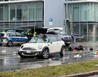 Automobilom (Mini Cooperom) se zabio u masu ljudi na protestu sindikata Verdi u Minhenu u Njemačkoj/Behlül Çetinkaya