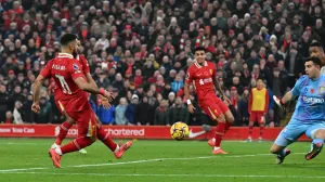 salah gol liverpool aston villa