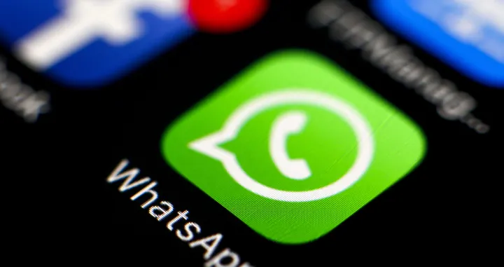 epa09442518 (FILE) - The logo of the messaging application WhatsApp on a smartphone in Taipei, Taiwan, 07 April 2016 (reissued 02 September 2021). The Irish Data Protection Commissioner (DPC) in a statement on 02 September 2021 announced it had 'imposed a fine of 225 million euro on WhatsApp' Ireland over the messenger application's handling data sharing with its parent company Facebook. EPA/RITCHIE B. TONGO *** Local Caption *** 52735033/Ritchie B. Tongo