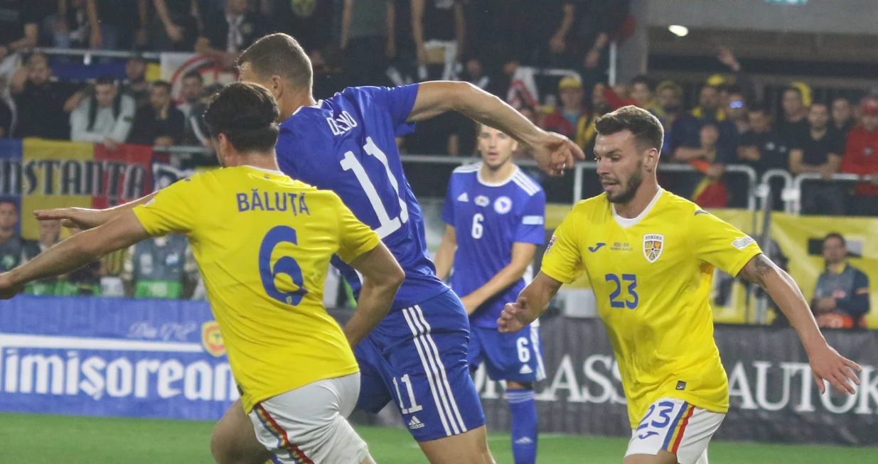 Rumunija - Bosna i Hercegovina, 26.09.2022, Liga nacija, stadion Giulesti, Bukurešt