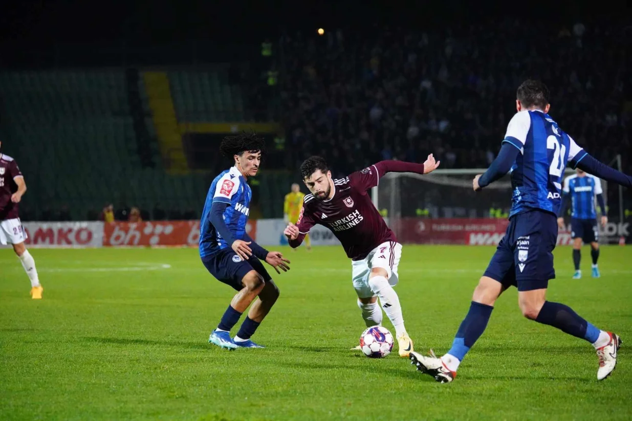 FK Sarajevo - FK ŽeljezničarGiorgi GuliashviliAbdulmalik Al-JaberMarin Galić