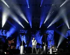 epa08096854 Serbian singer Zeljko Joksimovic performs on stage during the New Year celebrations in Sarajevo, Bosnia and Herzegovina, 31 December 2019. EPA/FEHIM DEMIR/Fehim Demir