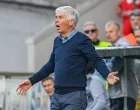 epa10389065 Atalanta's Head Coach Gian Piero Gasperini reacts during the Italian soccer Serie A match between Spezia Calcio and Atalanta BC at the Alberto Picco stadium in La Spezia, Italy, 04 January 2023. EPA/FABIO FAGIOLINI