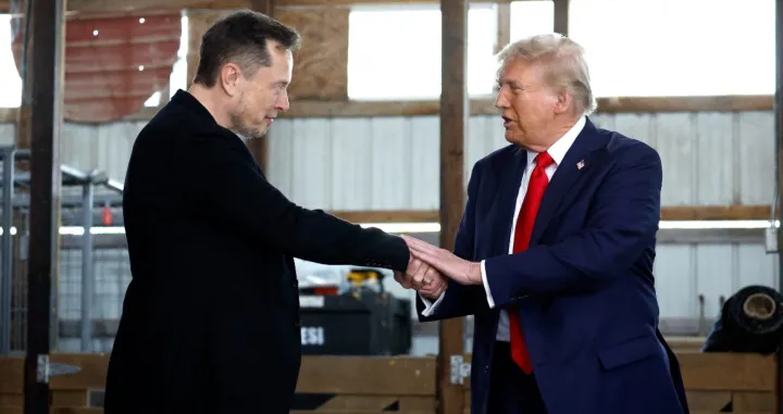 elon musk, donald trump, doge//