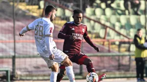 Nedim Mekić i Francis Kyeremeh (FOTO: FK Sarajevo)