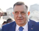 Milorad Dodik stigao na ročište, Sud BiH, Dodikove pristalice/Damir Deljo