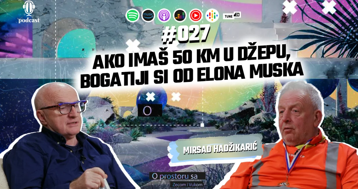 Mirsad Hadžikarić u podcastu O prostoru/Oslobođenje