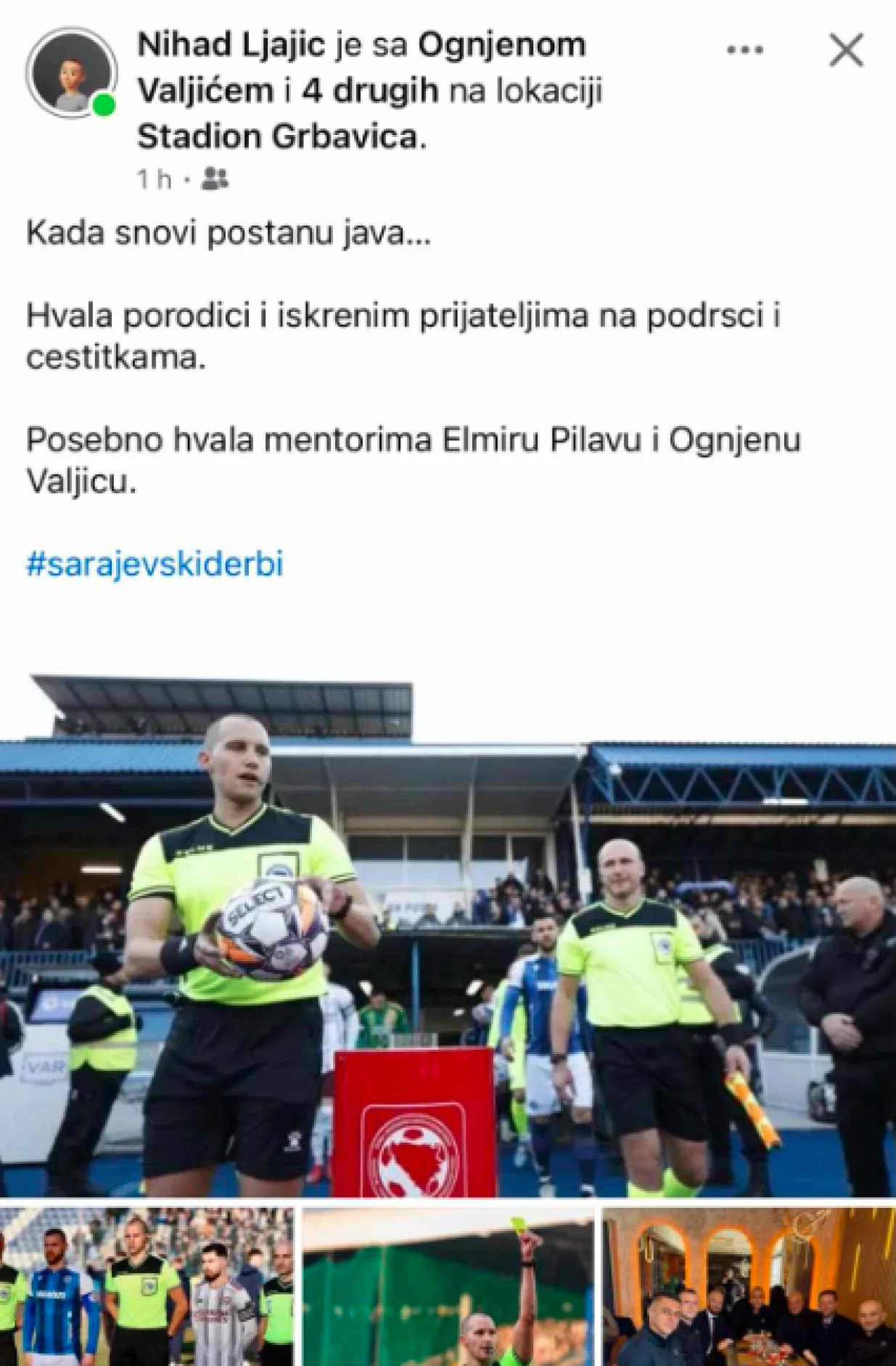 Objava Nihada Ljajića