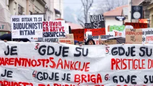 Protesti u sarajevu, građani traže promjene/Damir Deljo