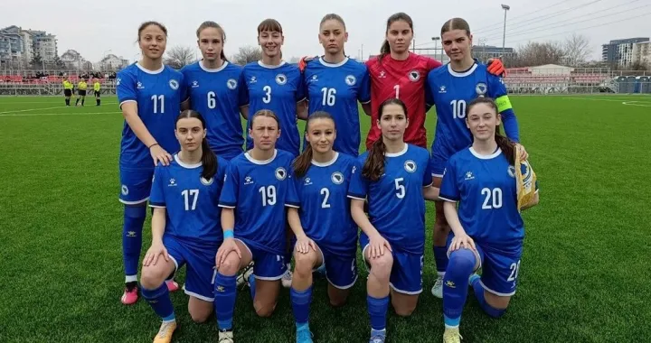 Ženska juniorska fudbalska reprezentacija BiH (FOTO: N/FSBiH)