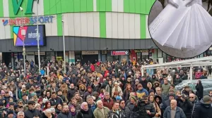 Mirni protest Zeničana - "Zenica ustaje"//