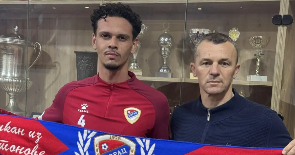 Davi Cabral i Oliver Jandrić (FOTO: FK Borac)