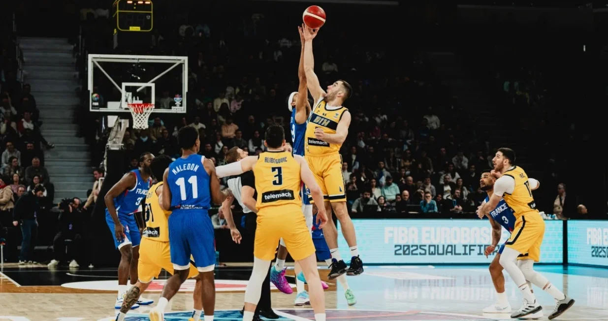 Francuska - BiH (FOTO: FIBA)