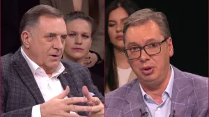 milorad dodik, aleksandar vučić, happy tv, srbija/Screenshot