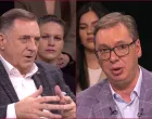 milorad dodik, aleksandar vučić, happy tv, srbija/Screenshot