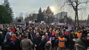 Veliki broj Dodikovih pristalica na skupu/Goran Dakić