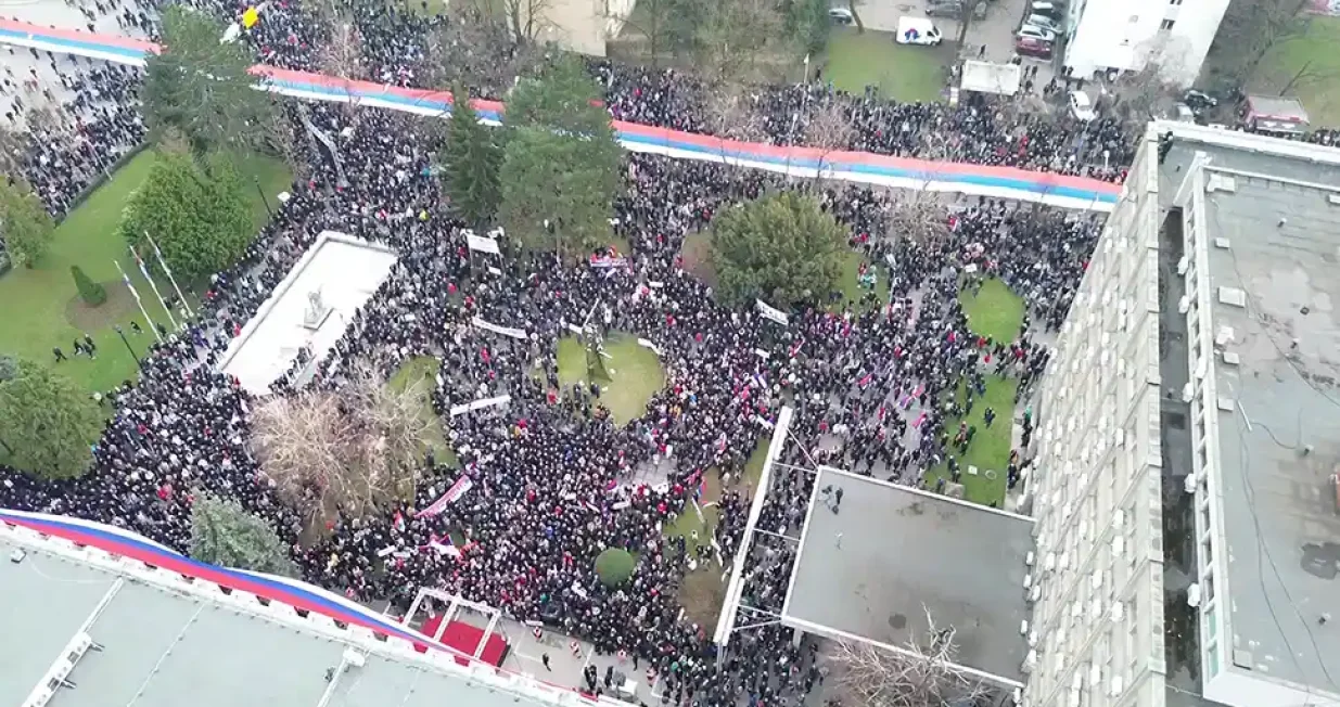 umjetna inteligencija, milorad dodik, miting, banjaluka/Screenshot