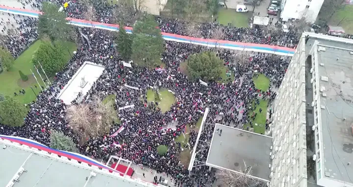 umjetna inteligencija, milorad dodik, miting, banjaluka/Screenshot