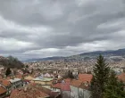 Oblačno vrijeme panorama Sarajeva/Damir Deljo