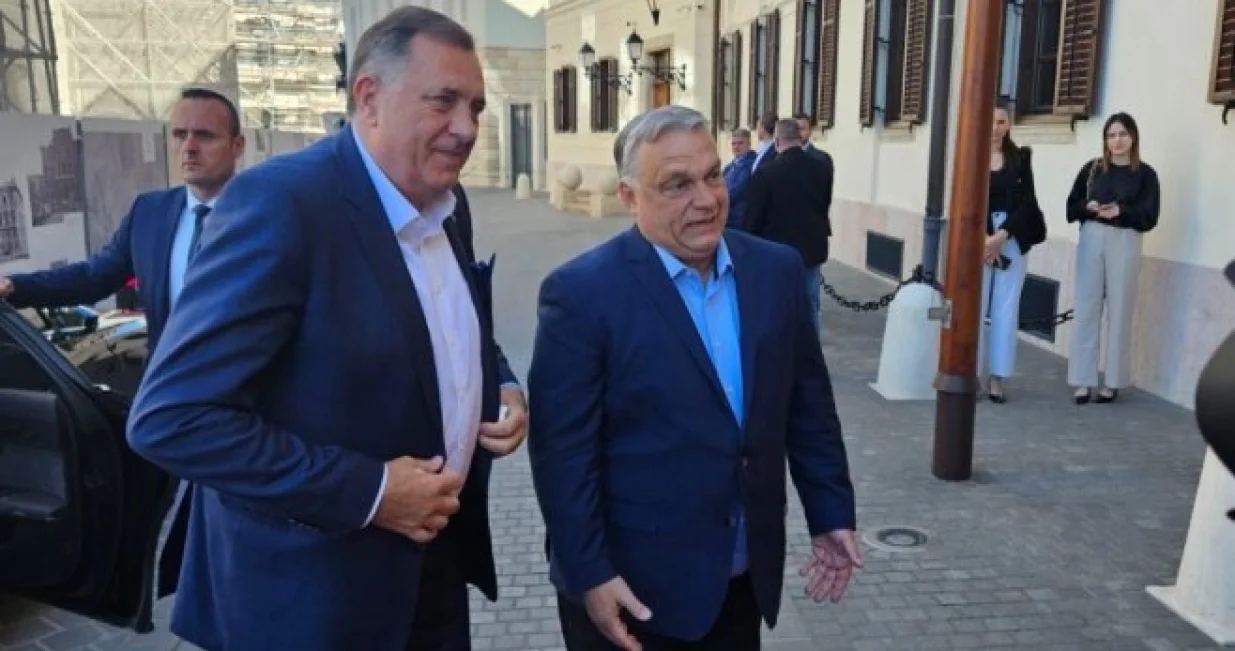 Milorad Dodik i Viktor Orban sastanak/RTRS/