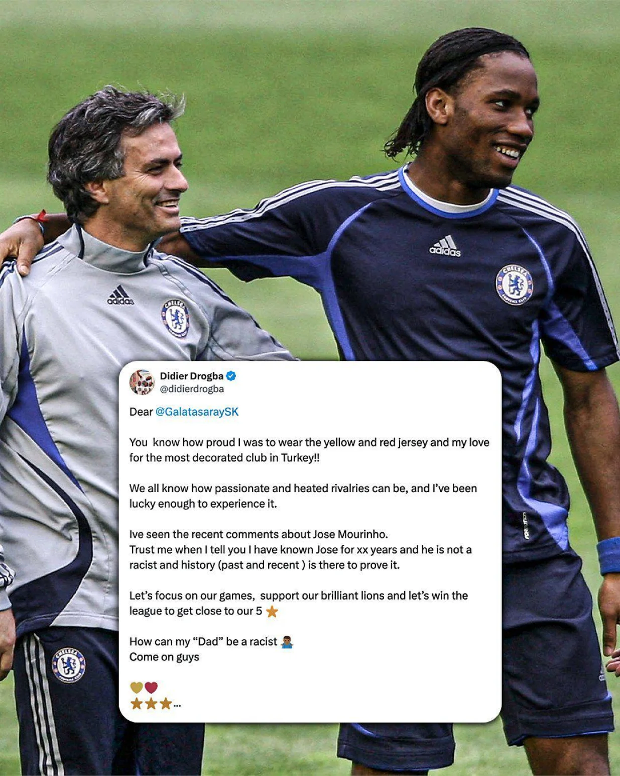 Jose Mourinho i Didier Drogba