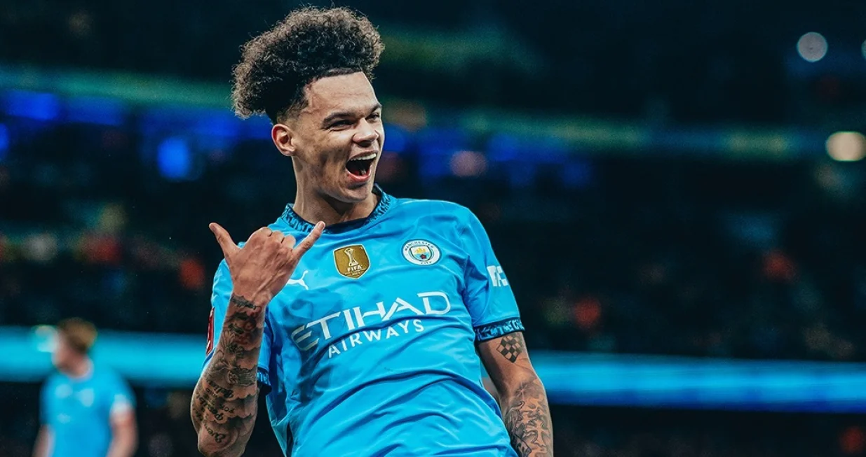 O'Reilly slavi pogodak iz prvog poluvremena (FOTO: Manchester City)