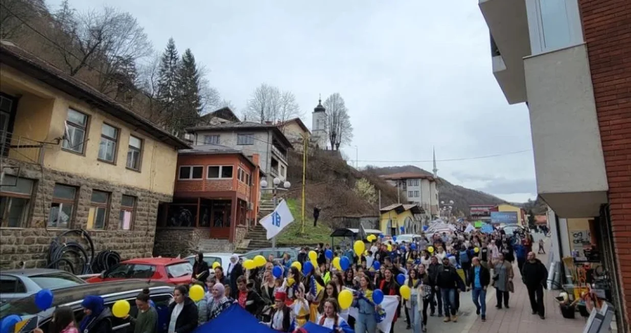 Dječiji defile u Srebrenici 2024. godine/Anadolija