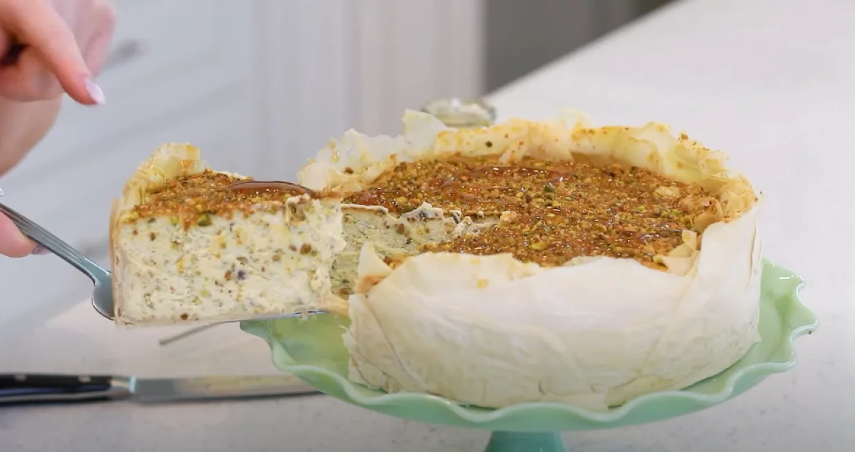 Baklava cheesecake, kolač, torta, recept, slatkiš/Screenshot