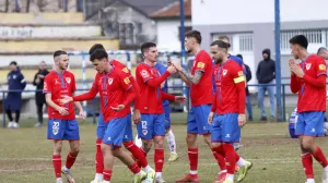 FK Famos - FK Borac (FOTO: Sanel Konjhodžić/Sport1)