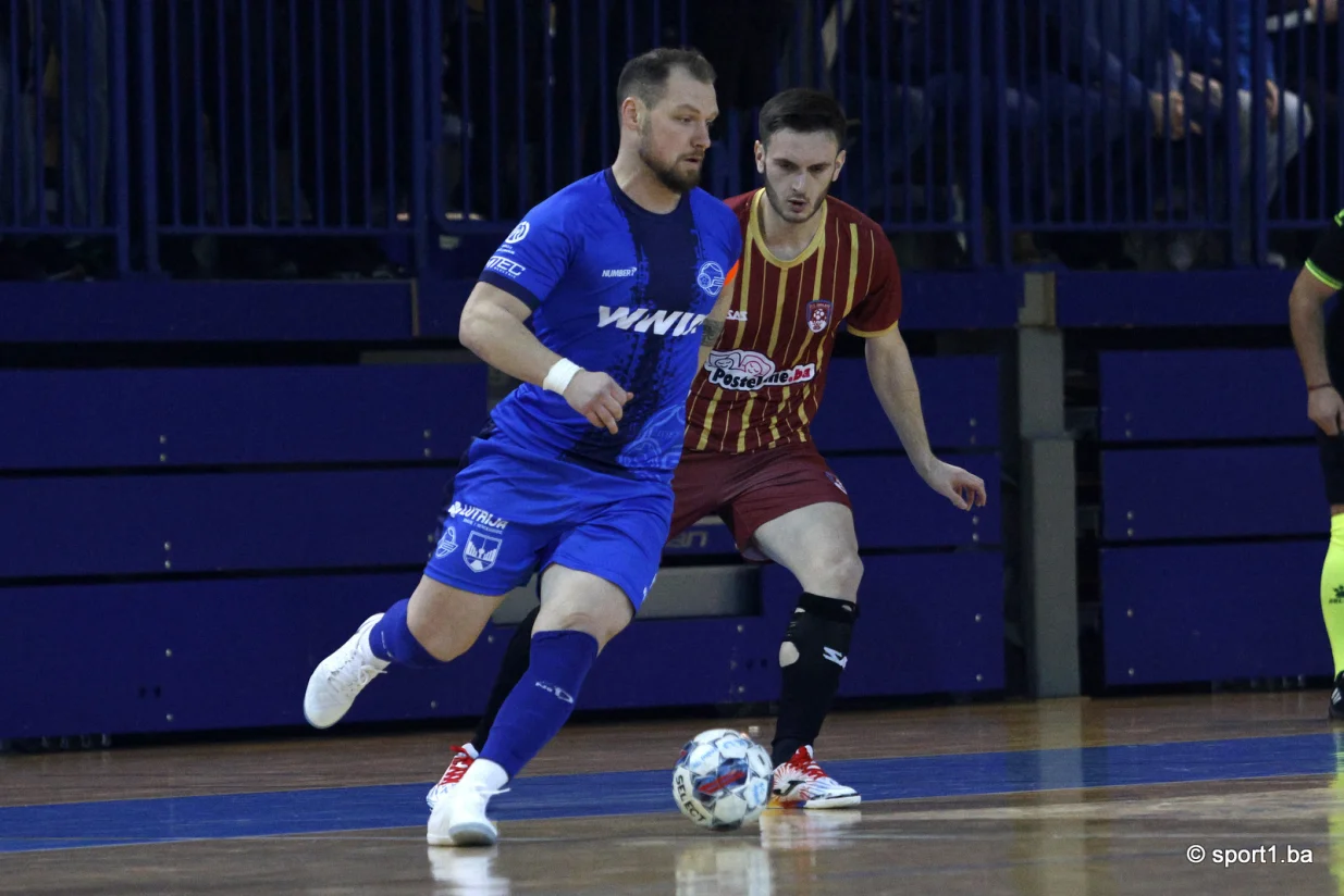 Futsal Željezničar - GFC Sarajevo (FOTO: Sanel Konjhodžić/Sport1)